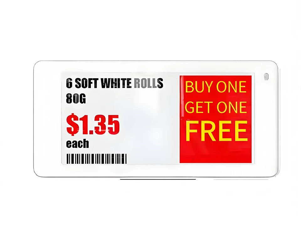 2.13 Inch Four Color Electronic Price Tag