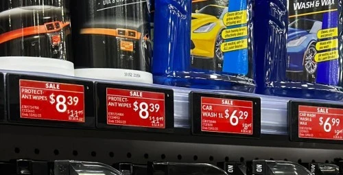 Chì Grocery Stores anu tag di prezzu digitale?