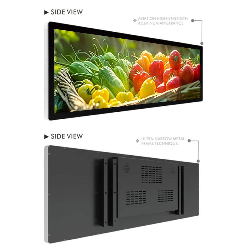28 .6 Inch LCD Bar Display Double Face Screen Manufacturer 28 .6 Inch LCD Bar Display Double Face Screen Manufacturer