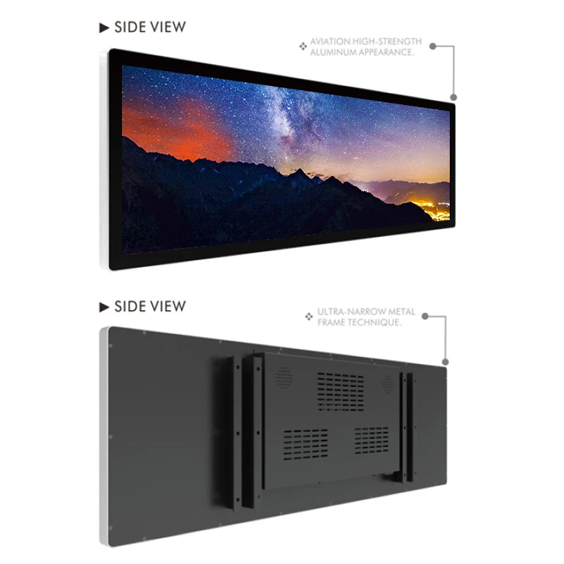 Customized 43.9 Inch Bar Display Digital Signage 