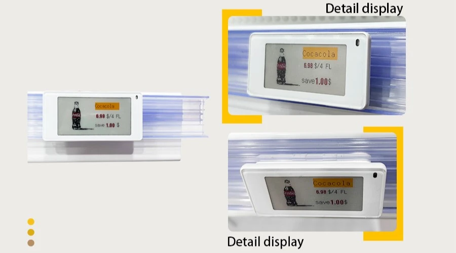 2.6 Inch Electronic Price Tag Extrusion Channel 2.6 Inch Electronic Price Tag Extrusion Channel