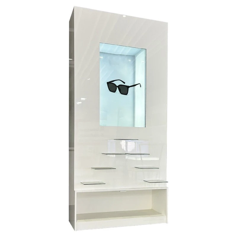 42 X 23 Inch Screen Trasparente Display in Legnu cù Screen Trasparente